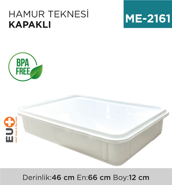 Hamur Teknesi Kapaklı 1431 - Koli:1 Adet