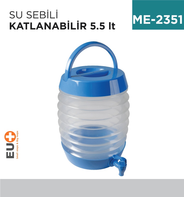 Su Sebili Katlanabilir 5.5 Lt (Bow55)