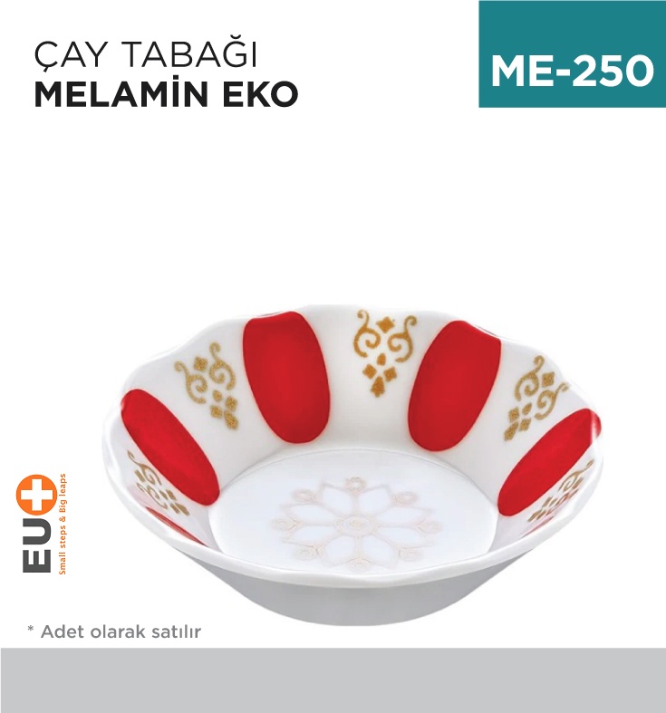 Çay Tabağı Melamin Eko