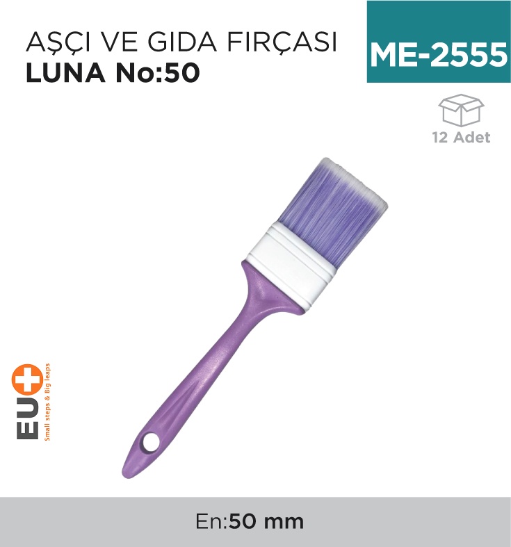 Aşçı Ve Gıda Fırçası Luna No:50 - Koli:12 Adet