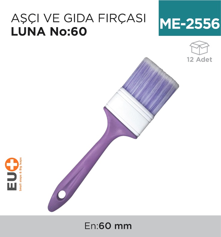 Aşçı Ve Gıda Fırçası Luna No:60 - Koli:12 Adet