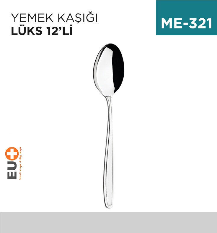 Yemek Kaşığı Lüks 12'Li (Lokanta)