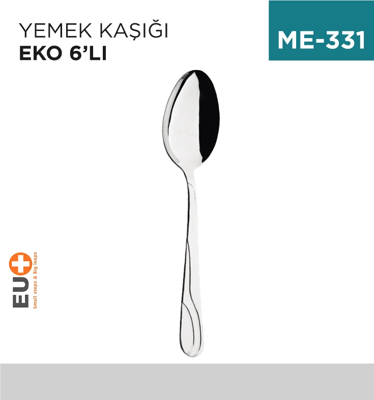 Yemek Kaşığı Eko 6'Lı