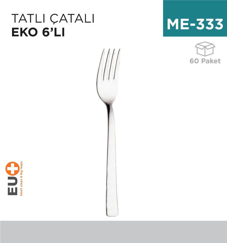 Tatlı Çatalı  Eko 6'Lı