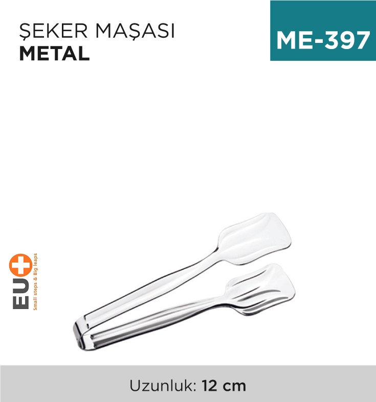 Şeker Maşası Metal - Koli:50 Adet