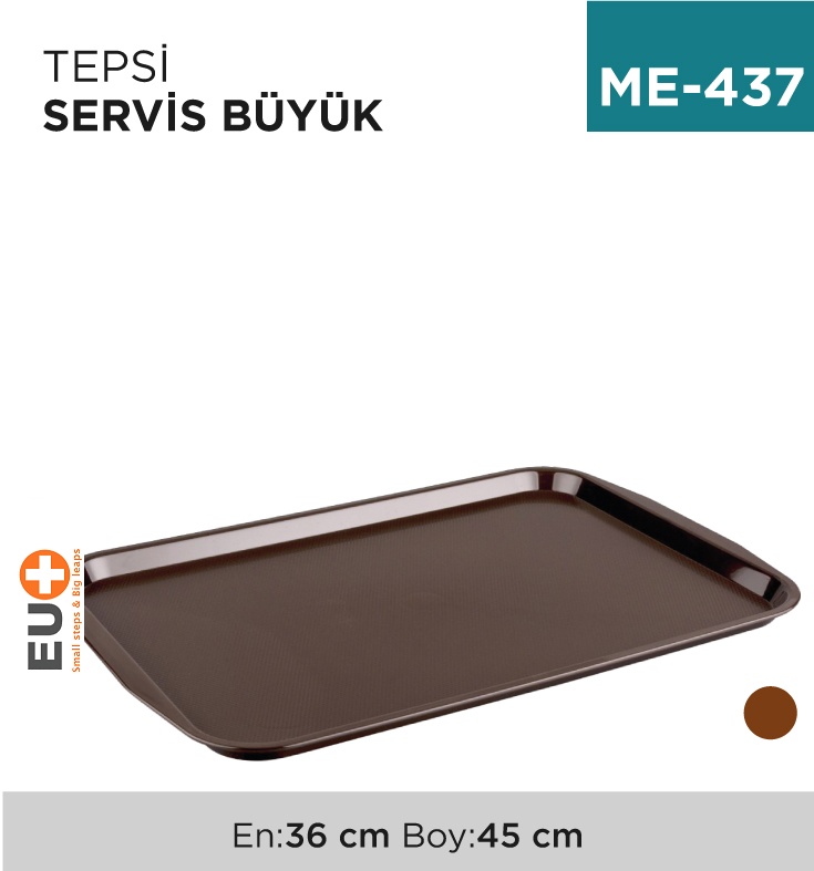 Tepsi Servis Büyük 36 Cm*45 Cm