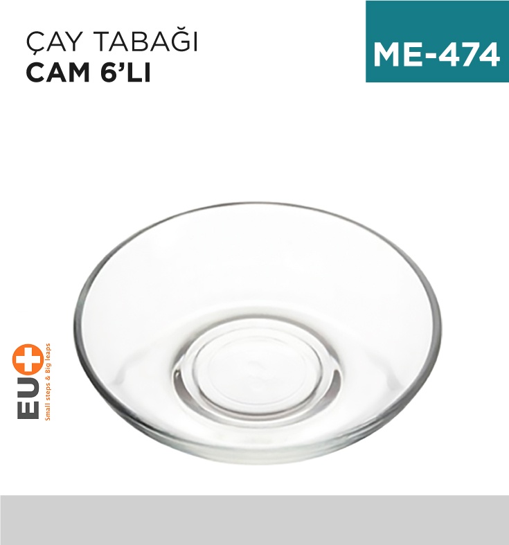 Çay Tabağı Klasik 6'Lı (20020)