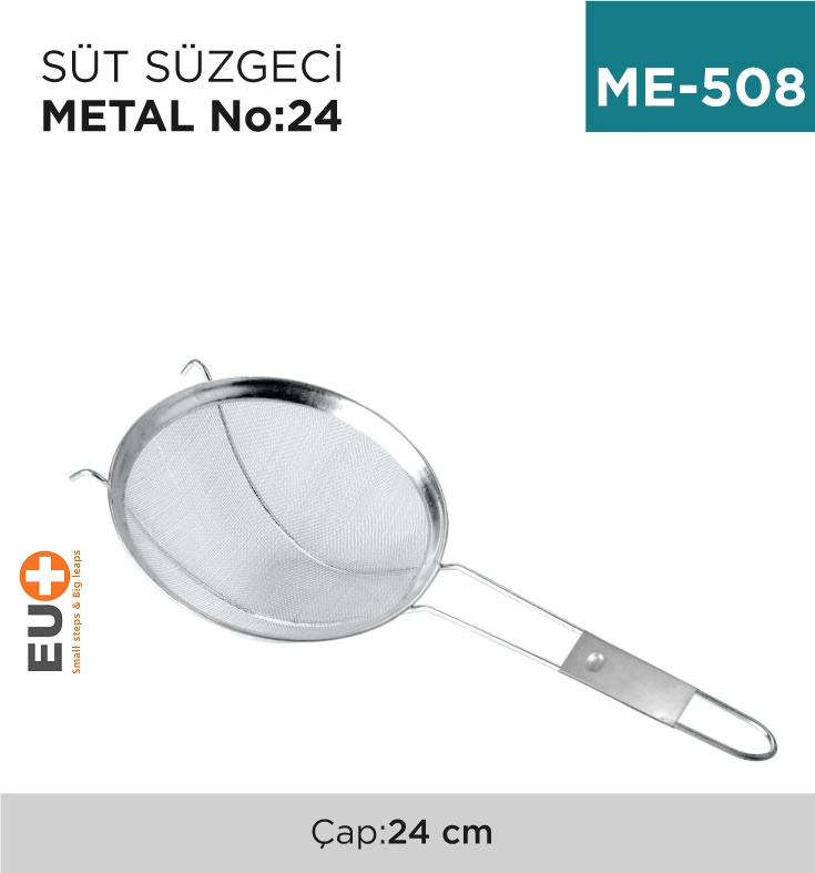 Süt Süzgeci Metal No:24