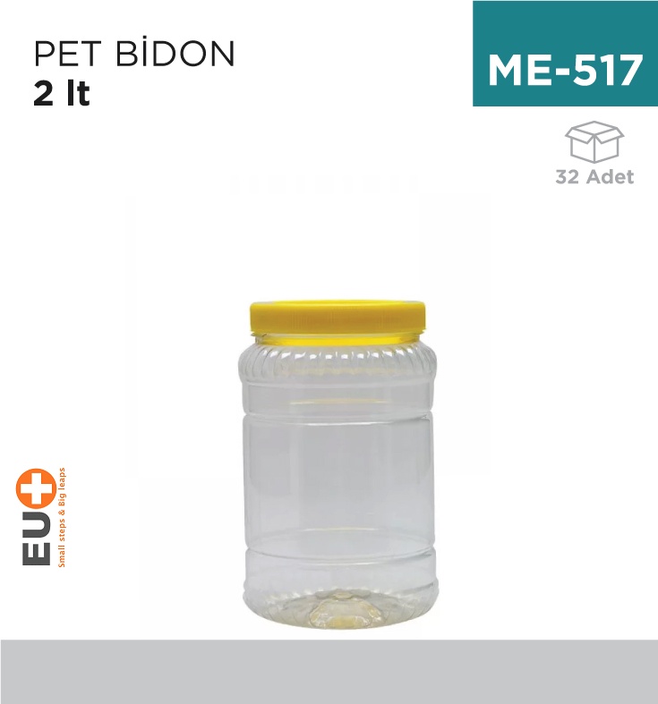 Pet Bidon 2 Lt - Koli:32 Adet