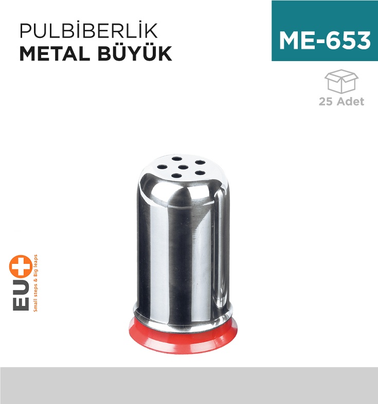 Pulbiberlik Metal Büyük - Koli:25 Adet