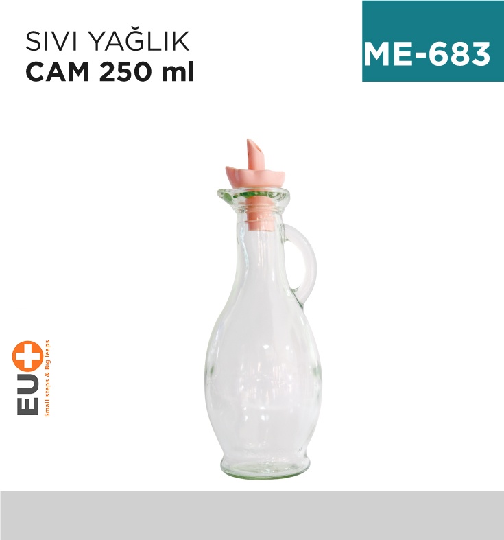 Sıvı Yağlık Cam 250 Ml