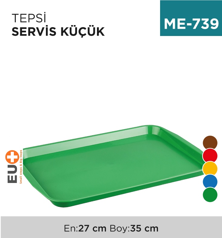 Tepsi Servis Küçük 27 Cm*35 Cm