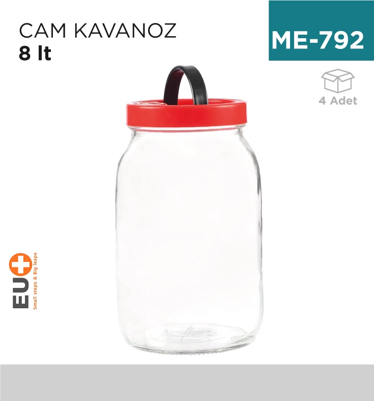 Cam Kavanoz 8 Kg