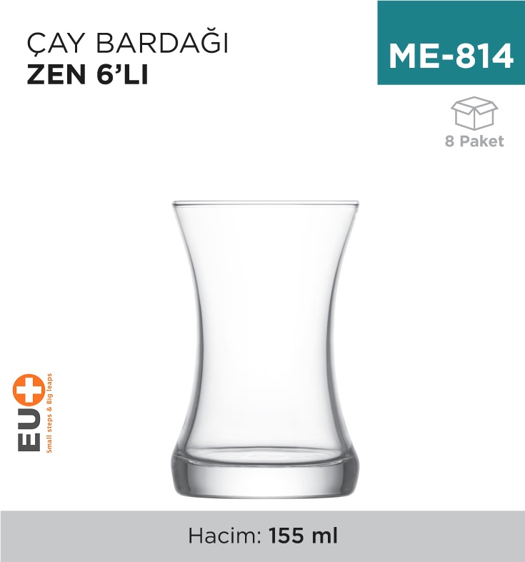 Çay Bardağı Zen 6'Lı (Zen313)