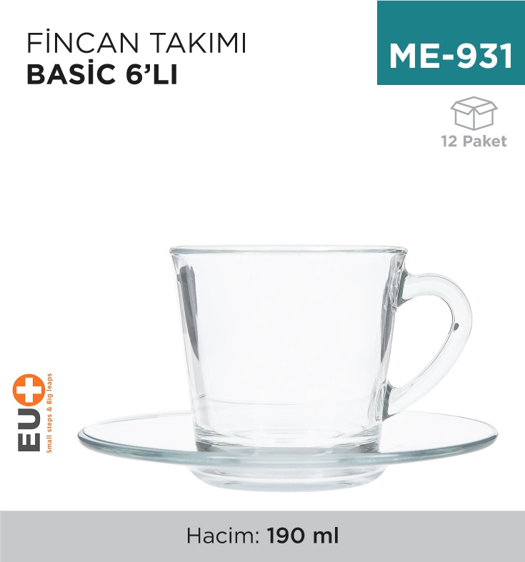 Fincan Takımı Basic 6 Lı (97948)(96693)(96636)