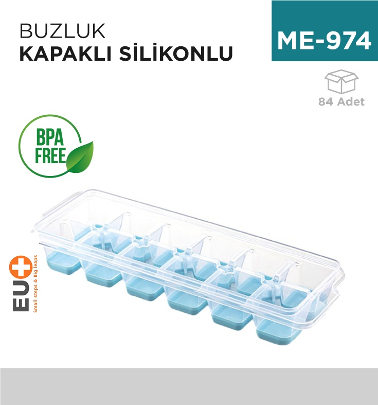 Buzluk Kapaklı Silikon (16014) - Koli:48 Adet