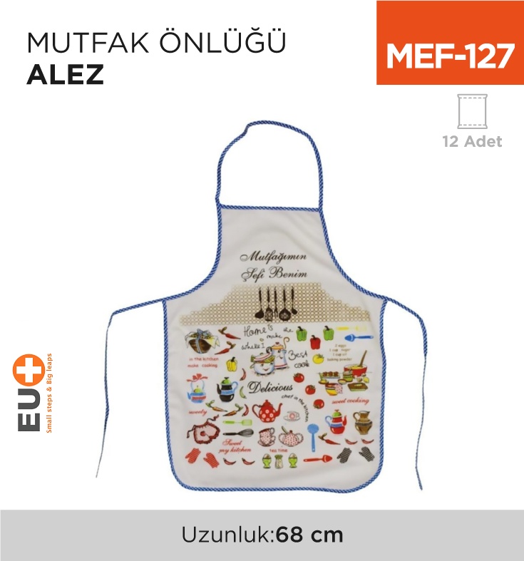 Mutfak Önlüğü Alez - Koli:1 Adet