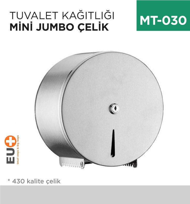 Tuvalet Kağıtlığı Mini Jumbo Çelik (7202)