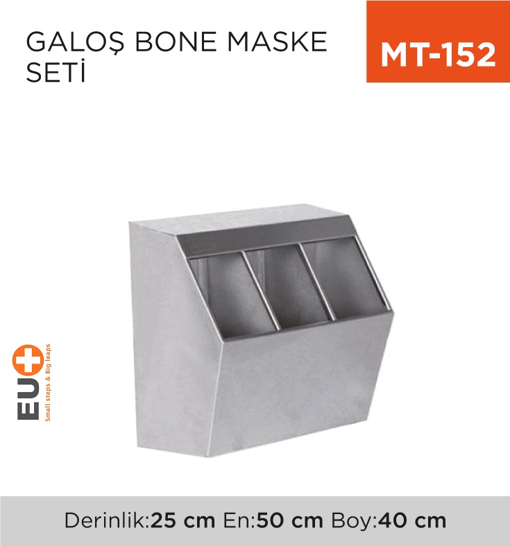 Galoş Bone Maske Seti (7494) - Koli:1 Adet