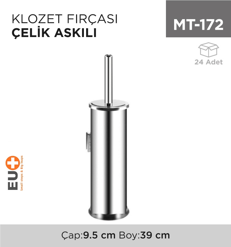 Klozet Fırçası Çelik Askılı (7068)(490)