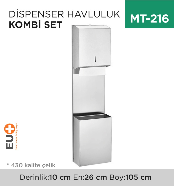 Dispenser Havluluk Kombi Set(499) - Koli:1 Adet