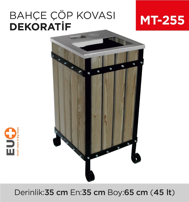 Bahçe Çöp Kovası Dekoratif (2110)