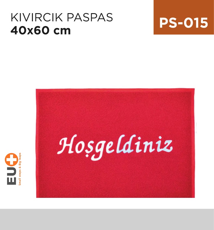 Kıvırcık Paspas 40*60 Cm - Koli:1 Adet