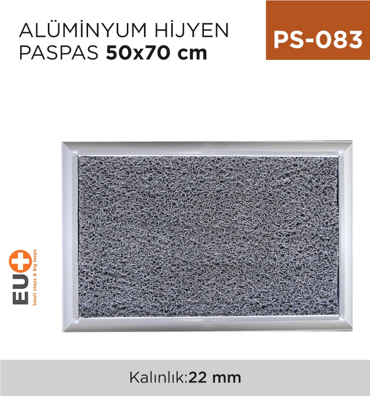 Alüminyum Hijyen Paspas 50 Cm*70 Cm