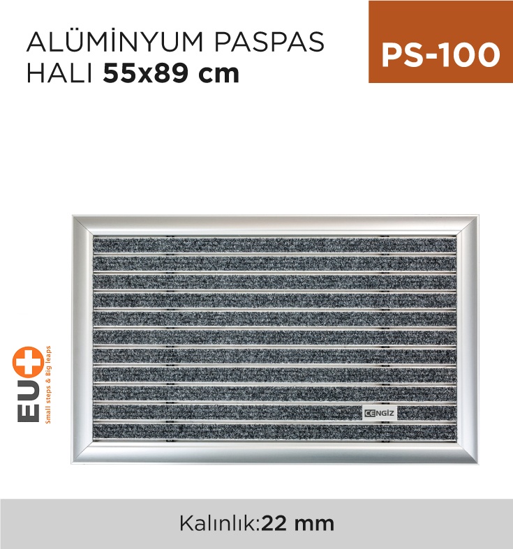 Alüminyum Paspas Halı 55 Cm*89 Cm