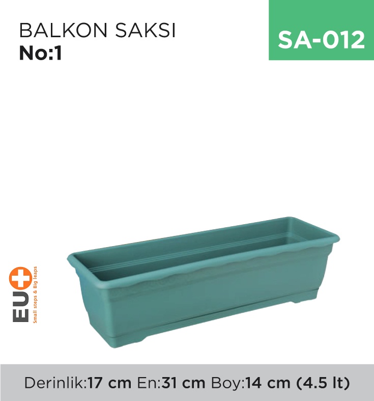 Balkon Saksı No:1 - Koli:1 Adet