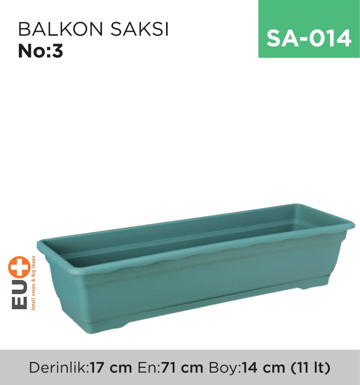 Balkon Saksı No:3 - Koli:1 Adet