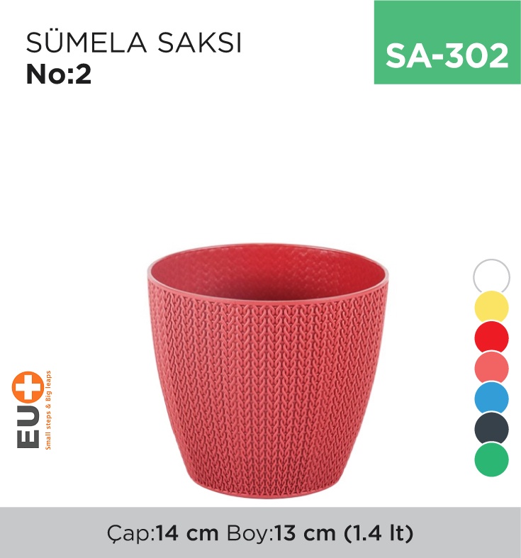 Sümela Saksı No:2 (1.4 Lt) (Sml2)