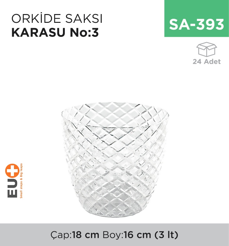 Orkide Saksı Karasu No:3(223)