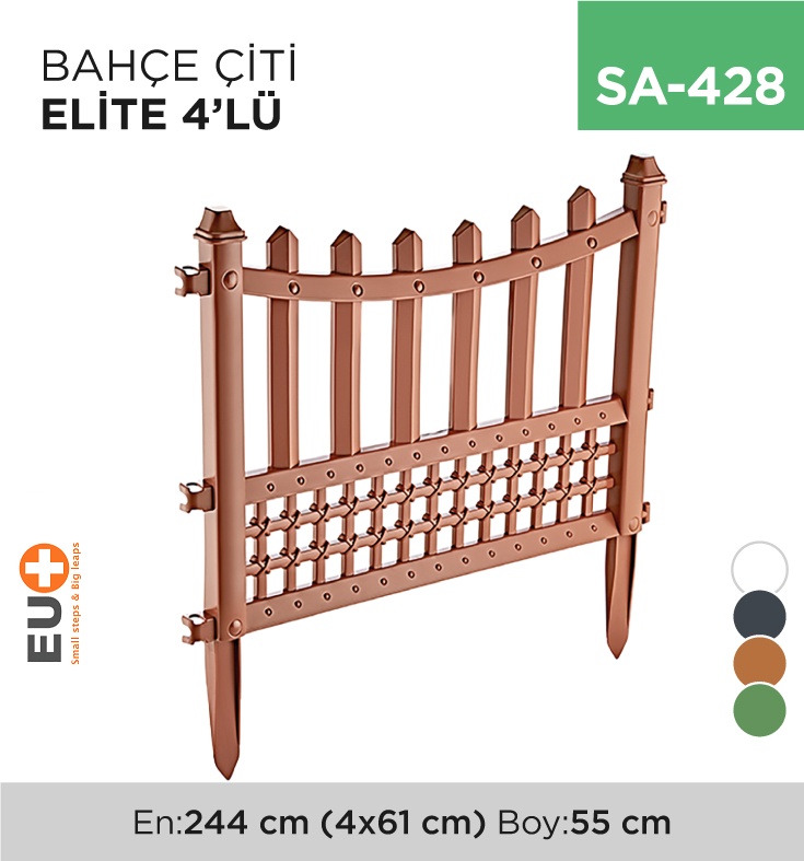 Bahçe Çiti Elite 4'Lü (5998)