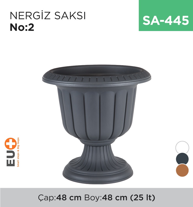 Nergiz Saksı No:2 (25 Lt) (N002)