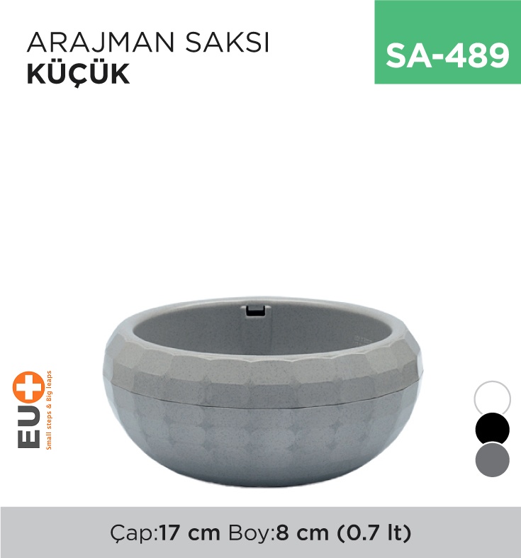 Arajman Saksı Küçük (0.7 Lt) (Krs--610)