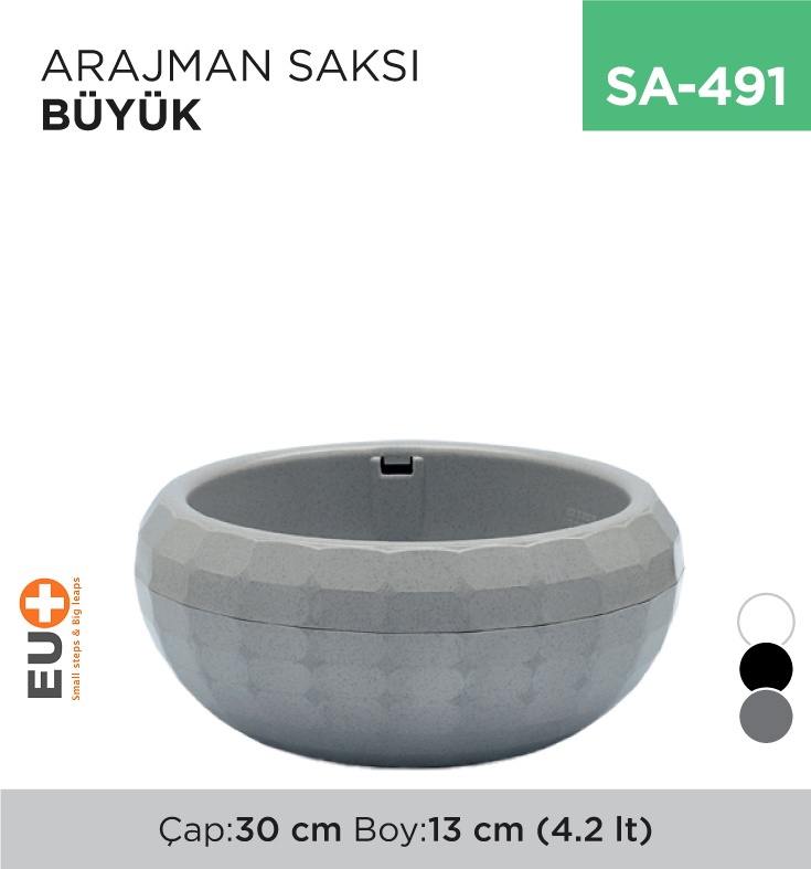 Arajman Saksı Büyük (4.2 Lt) (Krs-612)