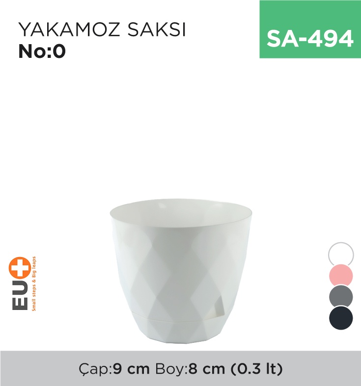 Yakamoz Saksı No:0 (0.3 Lt) (Krs-450)