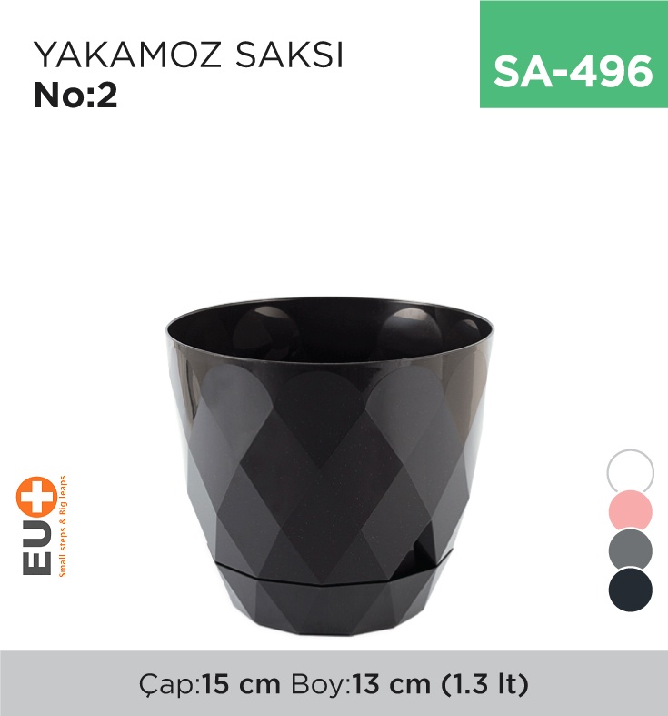 Yakamoz Saksı No:2 (1.3 Lt)  (Krs-452)