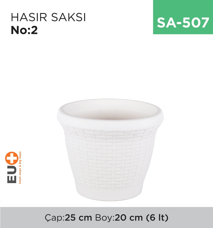 Hasır Saksı No:2 (Hs02)