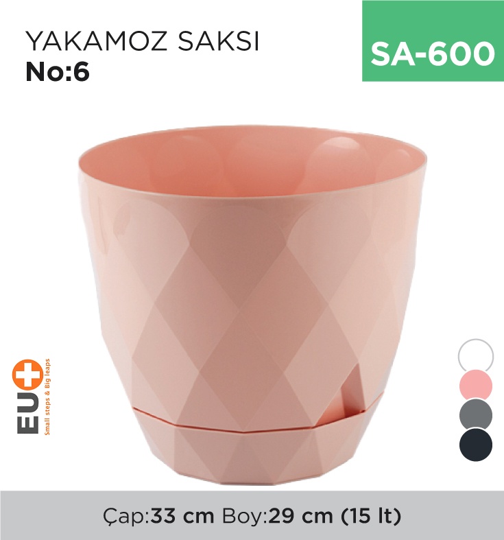 Yakamoz Saksı No:6 (15 Lt)  (Krs-456)