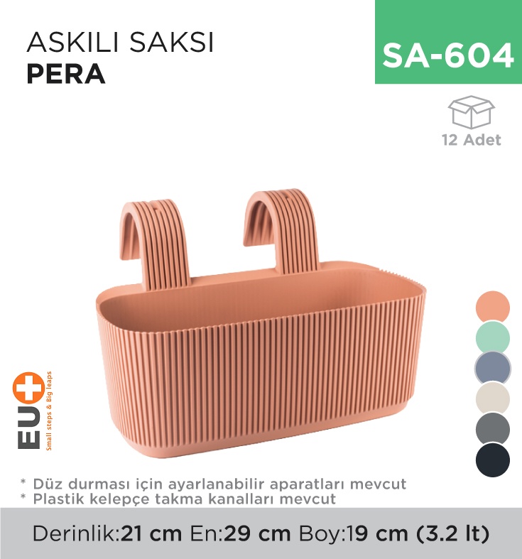 Pera Askılı Saksı (Krs-249)