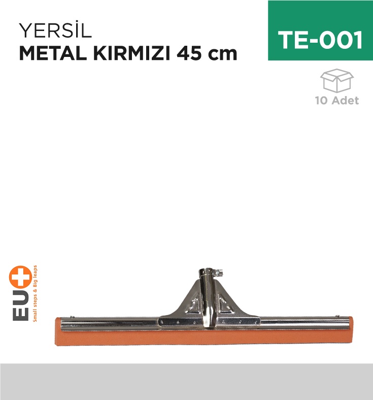 Yersil Metal Kırmızı 45 Cm (Myk502) - Koli:10 Adet