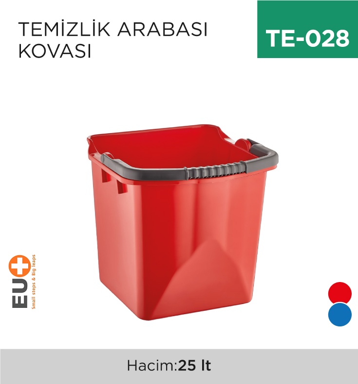 Temizlik Arabası Kovası Eko Tetra