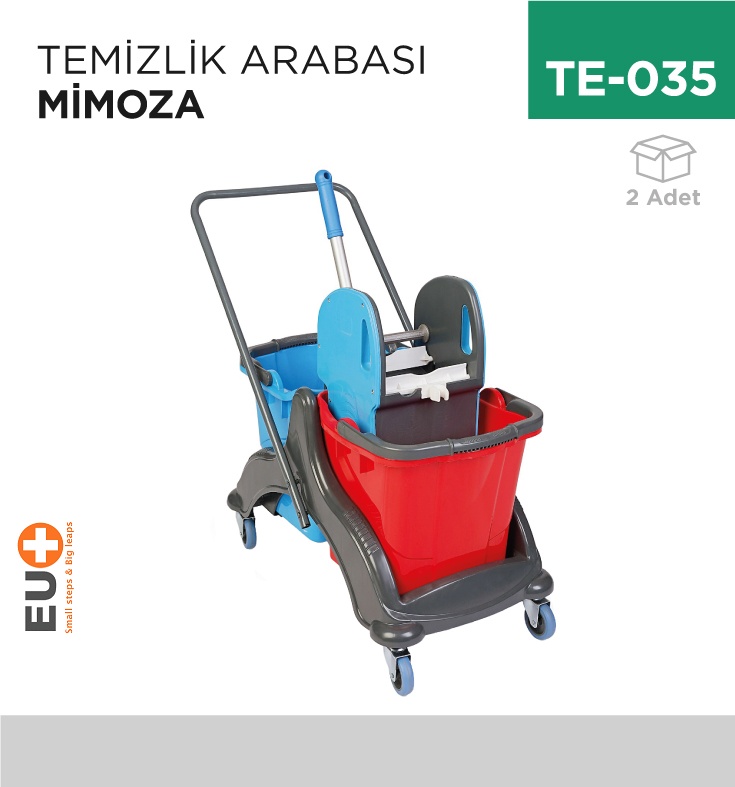 Temizlik Arabası Mimoza (Ck756)