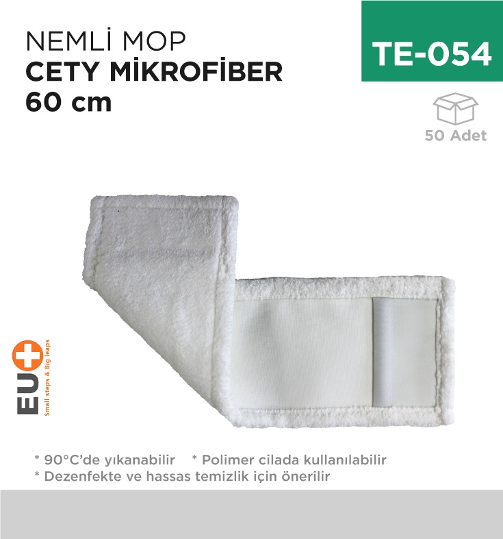 Nemli Mop Cety Mikrofiber 60 Cm