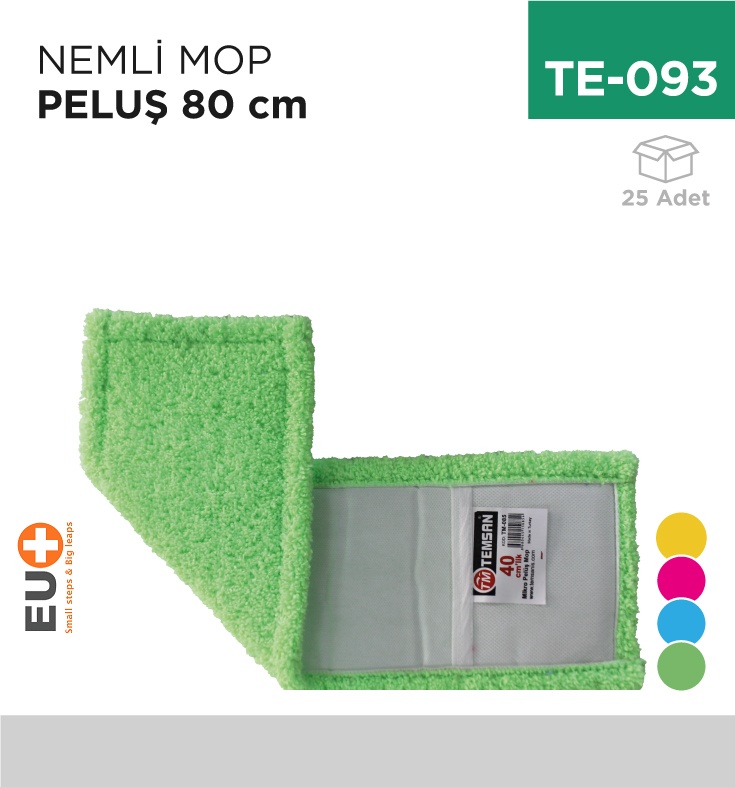 Nemli Mop Peluş 80 Cm