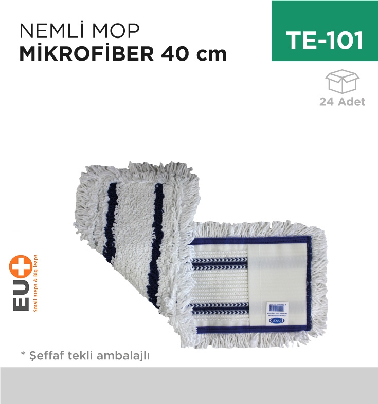 Nemli Mop Mikrofiber 40 Cm (Znm)