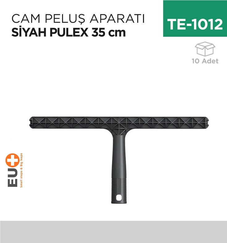 Cam Peluş Aparatı Siyah Pulex 35 Cm (P964)