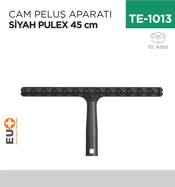 Cam Peluş Aparatı Siyah Pulex 45 Cm (P965) - Koli:10 Adet